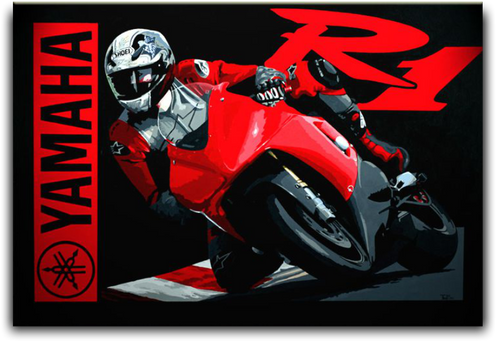 Yamaha R1 - SOLD commisioned piece
